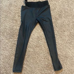 Black cut out legging